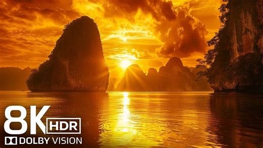 【8K HDR】令人难以置信的8K超高清视频——杜比视界™HDR体验（8K-4K电视）|极致画质|杜比视界|电视屏幕测试|手机屏幕测试 |