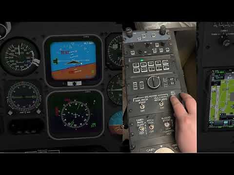 King Air Home Simulator - Completed Center Console - Air Manager
