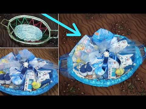 New Born Baby Gift Hamper | Baby Gift Packing | Baby Boy Gift Hamper | Gift pack in Basket