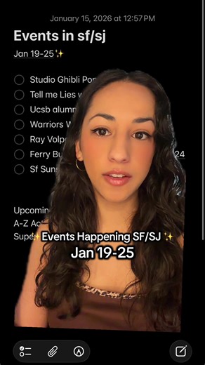 Exciting Events in San Francisco and San Jose: Jan 19-25