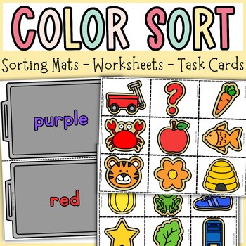 Color Sort | Color Recognition | Preschool and Kindergarten Center