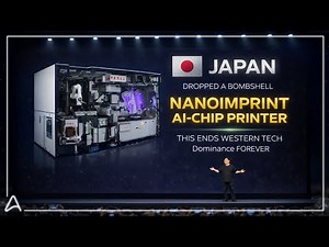 Japan’s NEW Nanoimprint Machine Just Put ASML and U.S. Chip Dominance at Risk!