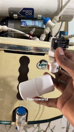 RO water purifier me Float valve switch kaise kaam krta hai 💯✅ #floatvalve #yourroworld #shorts