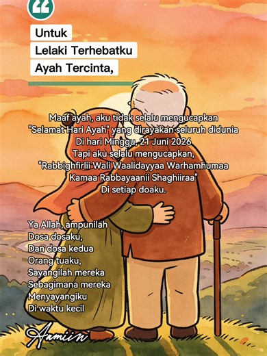 Ucapan Selamat Hari Ayah untuk Suami 2026 — Contoh Surat dan Pesan