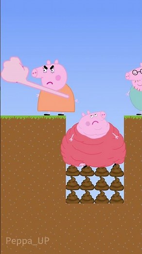 How can Daddy Pig and Mummy Pig save Peppa?#peppa #peppapig #minecraft