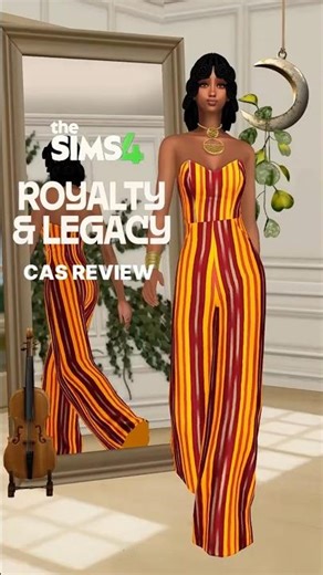 Sims 4 the Royalty & Legacy CAS review #sims4 #thesims4