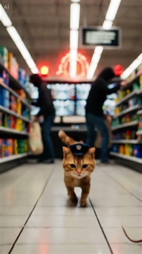 What If a Cat Works in Supermarket Security?