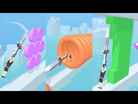 Rolly Slice! Very Satisfying And Relaxing ASMR Slicing Game