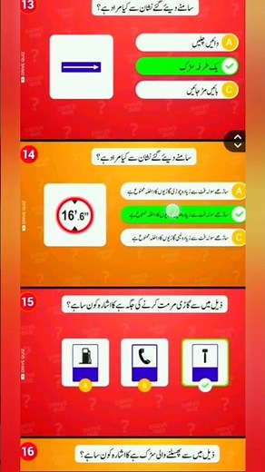 Easy to understand every driving sign | 16 feet high