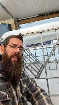 DIY Hay Feeder from a water tote from IBC Tank