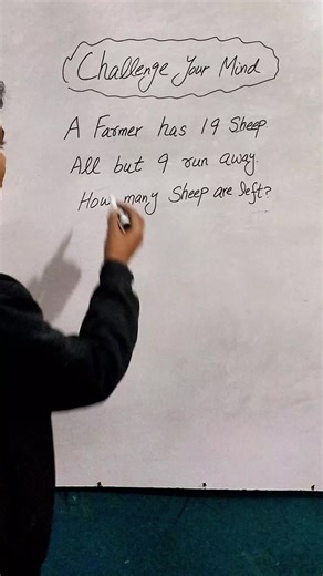 Mind Challenge: Part 20 Riddle to Solve