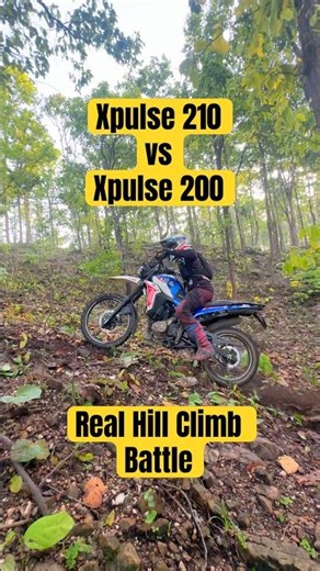 Xpulse 210 vs Xpulse 200 | Real Hill Climb Battle