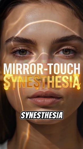 1% of people can FEEL what they see 🧠 #synesthesia #shorts