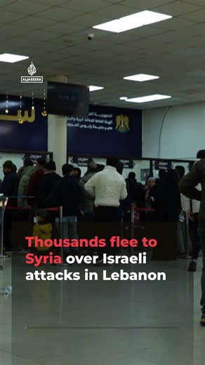 Israel’s attacks in Lebanon have triggered a new wave of displacement to Syria. Tens of thousands of people have been fleeing to escape the bombardment with at least 11,000 crossing into Syria due to the ongoing regional escalation. | Al Jazeera English