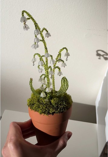 Beaded Lily of the Valley DIY Craft Guide