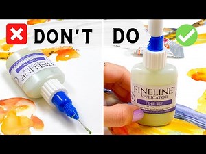 3 tips for masking fluid bottle - FINELINE applicator