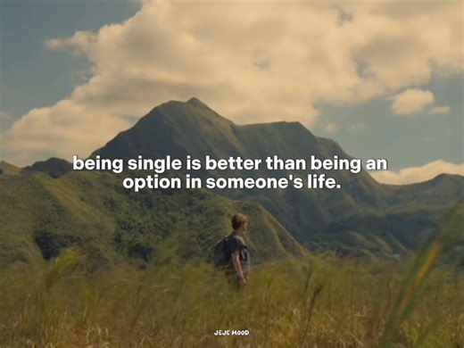 585K views · 28K reactions | being single is better than being an option in someone's life. | 홅홚홟홚 홈홤홤홙 | Facebook