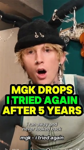 machine gun kelly updates / fan page on Instagram: "mgk so cute, fine, and adorable. This is the third track from mgk's TTMD (Tickets To My Downfall) vault! mgk will drop more TTMD vault tracks daily at 9:25 AM PST this week 👀 📝: mgk just dropped another unreleased song from the Tickets To My Downfall era. This new song is called "i tried again." mgk finally dropped it after 5 years. 🎶 This song: mgk - i tried again #mgk #machinegunkelly #colsonbaker @machinegunkelly"