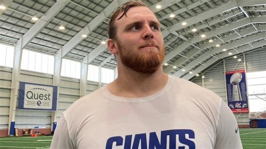 Jake Kubas: NY Giants rookie learning from the veterans on the offensive line