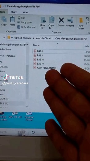 Cara Menggabungkan File PDF Jadi Satu File