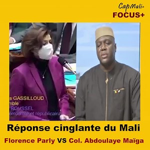 271K views · 9.9K reactions | ⛔"Nous on ne parle pas beaucoup _ Nous avons juste 4 questions" Col. A. Maiga Vifs échanges entre Paris et Bamako. Cap Mali+ | Cap Mali+ | Facebook