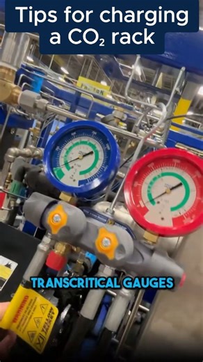 How to Charge a CO₂ Rack the Right Way ⚙️ 👉Connect with industry peers and expand your skills—join the Refrigeration Mentor Hub for free! Sign up here: https://refrigerationmentor.mykajabi.com/refrigeration-mentor-hub #refrigerationmentor #refrigeration #CO2Refrigeration #GoNatRefs #hvacr #hvac #supermarketrefrigeration #Compressor | Refrigeration Mentor