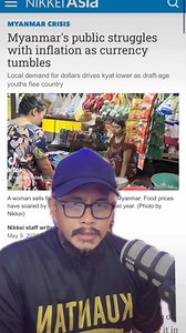 2.8K views · 193 reactions | Ini kesan pada Myanmar akibat terlalu seronok cetak wang. Full video di tik tok dan youtube Nazri Hamdan | Nazri Hamdan | Facebook