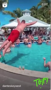 6K views · 180 reactions | Diving into the weekend like….  TGIF fun with @dj_buggy & @djryansubers today!  #danteskeywest #dantespoolbar #poolbar #poolday #poolparty #keywest #keywestflorida #keywestparty #keywestbars #keywestpools #florida #floridakeys #flkeys #islandlife #tgif #friday #fridayfeeling #weekend #weekendvibes #daydrinking #funinthesun | Dante's Pool Bar & Restaurant | Facebook
