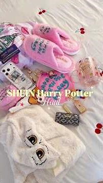 SHEIN Harry Potter Haul ✨ Aesthetic things I loved 💖 #shein #harrypotter