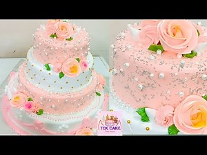 4 story anniversary cake and birthday cakes decoration video I beautiful cake digsin/...