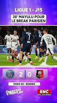 PSG 5-0 Rennes : Une manita avant Bilbao, les comms RMC