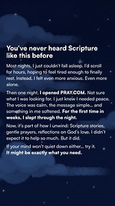 Build your faith by learning the Bible, one story at a time. Listen now with PRAY.COM. 🙏 | pray.com