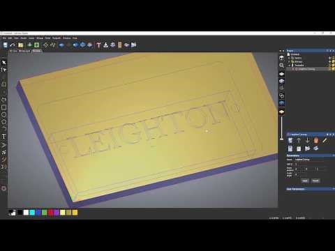 Carveco Maker - Machining A Plaque (part two)