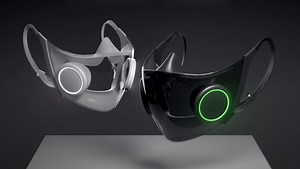 Cyberpunk Face Mask Lets You Breathe Easy and Show Emotions