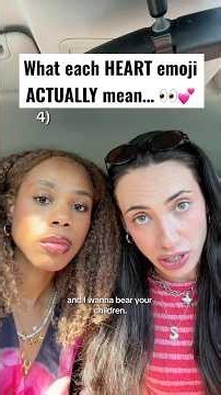 Don’t be mad about the TRUE meaning of “💕” 😇 #besties #bestiesforever #emojis #translator