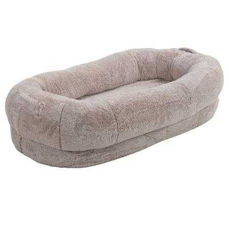 Large Comfortable Human Dog Bed Extra Size Bean Bag Bed for People Adults Pets - Walmart.ca