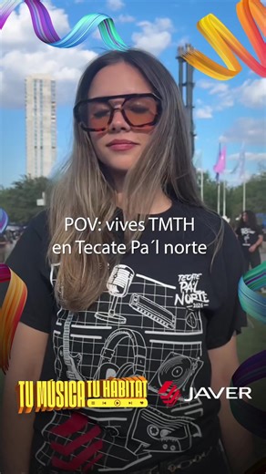 #TuMúsicaTuHábitat. 🏠🎸 El festival se siente como en casa cuando estás con Javer. #TecatePalNorte2026 #Javer #StandJaver #POV #Turnthelightsoff