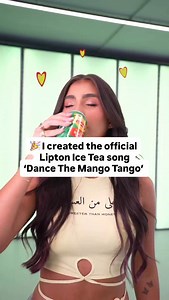 Laughta 👽 on Instagram: "💃 Loved creating @liptoniceteagcc ‘Dance The Mango Tango’ official song for their new Mango Tango flavoured ice tea campaign ☺️✌️ Tik Tok dancers are bringing the vibezzzz #liptoniceteagcc"