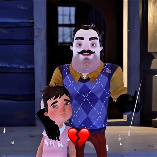 The Son Has A Real Heart🥹❤️‍🩹 #helloneighbor #edit #viralshorts #like #valepro