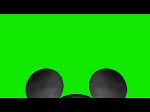Abandoned Mickey Jumpscare V3 Green Screen