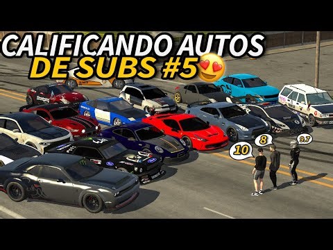 CALIFICANDO AUTOS DE SUBSCRIPTORES #5 | CAR PARKING MULTIPLAYER 🚦