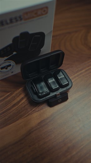 Philip Martland on Instagram: "The brand new @rodemic Wireless Micro Camera Kit 🎙️ Quick test of the audio straight out of iPhone 17 Pro Max VS Rode Wireless Micro with no adjustments to either. Straight plug & play. This new updated version comes with both a receiver for your smartphone and also your camera 🙌🏽 This is probably the best sounding wireless mic that I personally have tried yet, but what do you guys think? #rode #rodemic #rodewireless #wirelessmic #wirelessmicrophone"