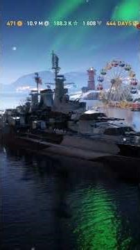 I did this vid as a viewer asked what mods I had on U.S.S Kansas. I hope it helps anyone #shorts