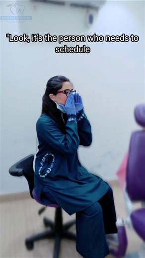 it's time to visit your dentist, or me, to clean your teeth? #humorviral #funny #dentalartistry