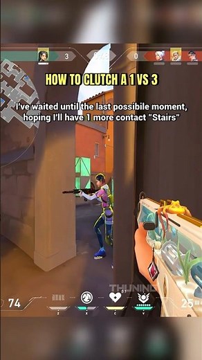 HOW TO CLUTCH A 1V3 ON ASCENT… with Sage and the Neptune Vandal in Valorant