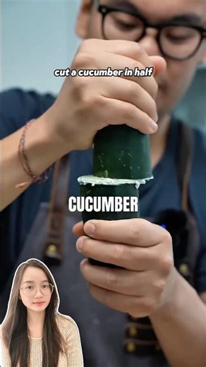 Testing This Hack of Cucumber 🥒 😬 from ‪@yiminglin_‬ #shorts