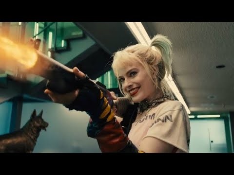 Birds of Prey Harley Quinn vs Cops Prisoners Police Station Fight Scene 3