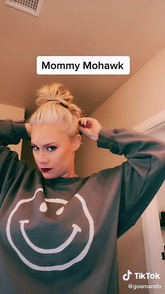 Mommy Mohawk: Boost of Hope Hairstyle for Long Hair