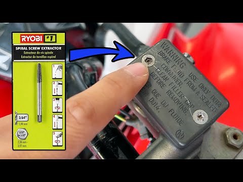 ¿Cómo Remover Tornillos Dañados? | Ryobi Spiral Screw Extractor