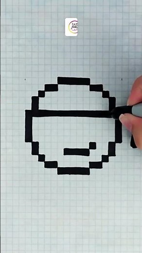 EMOJI CON GAFAS en PIXEL ART | Tutorial #pixelart #art #tutorial #arte #emoji